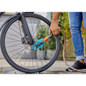 GARDENA Cleansystem bicycle brush, washing brush (grey/turquoise)