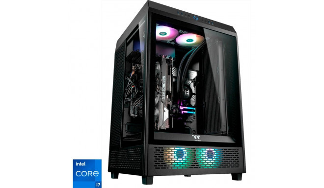 Thermaltake Triton V2 Black, gaming PC (black/transparent, Windows 11 Home 64-bit)