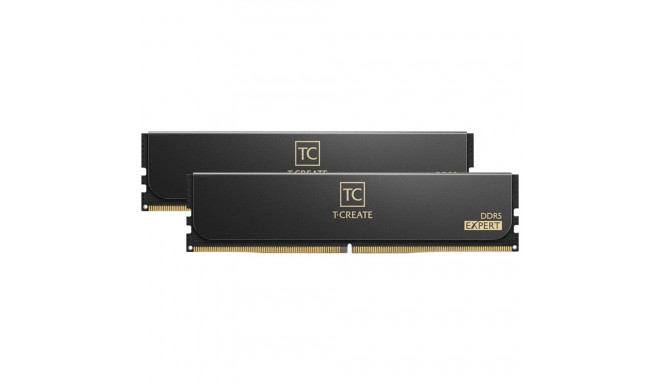 Team Group DDR5 - 64GB - 6000 - CL - 34 (2x 32 GB) dual kit, RAM (black, CTCED564G6000HC34BDC01, T-C