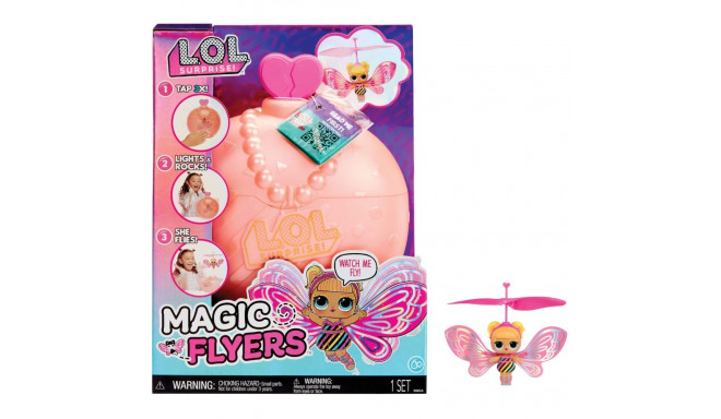 MGA Entertainment LOL Surprise Magic Flyers - Flutter Star (Pink Wings), doll