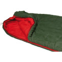 High Peak mummy sleeping bag Pak 600 ECO (dark green/red)