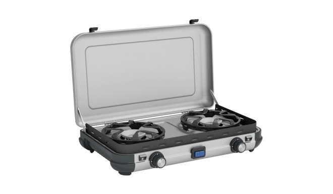 Campingaz Camping Kitchen 2 Maxi CV, gas cooker (grey, 2 hobs 2x 1.8 kW, for CV470 Plus)