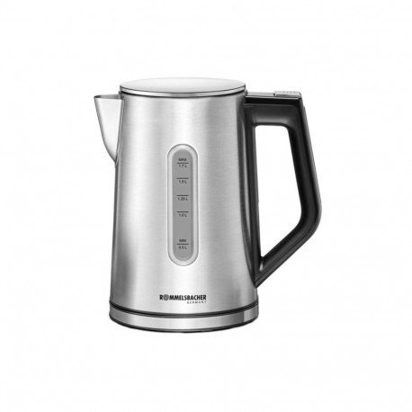 Wasserkocher Sunny WK 3000 (edelstahl/schwarz, 3.000 Watt, 1,7 Liter)