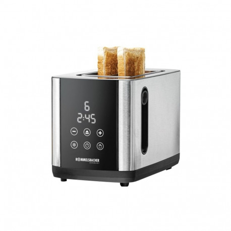 Rommelsbacher Toaster Sunny TO 850 (stainless steel/black, 800 watts, for 2 slices of toast)