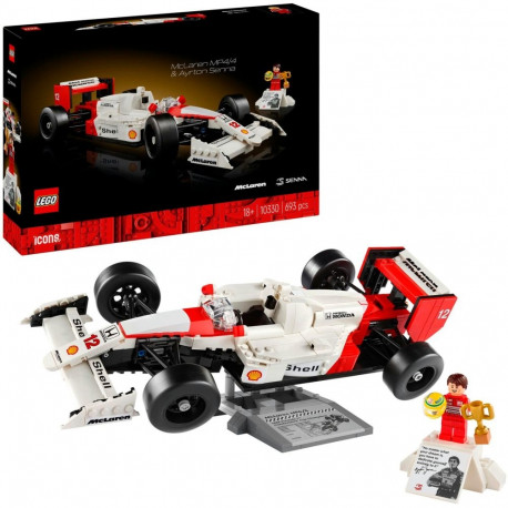 10330 Icons McLaren MP4/4 ja Ayrton Senna