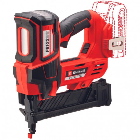 Einhell Professional cordless staple gun FIXETTO 18/38 S, 18 volt, electric staple gun (red/black, w
