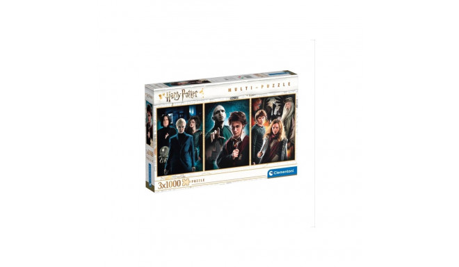 Clementoni Multi-Puzzle - Wizarding World Harry Potter (3x 1000 pieces)