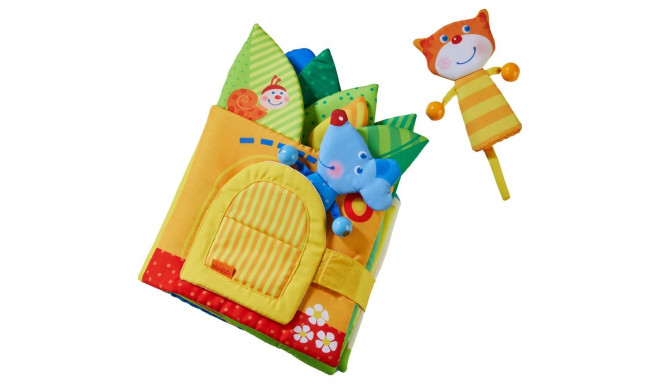 HABA fabric book leaf house, learning book