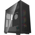 DeepCool MORPHEUS, tower case (black, tempered glass)