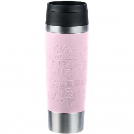 TRAVEL MUG Classic Grande Thermobecher (hellrosa/edelstahl, 0,5 Liter)