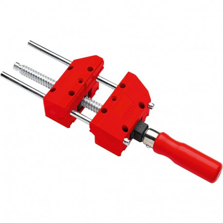 BESSEY screw clamp S10 (red, 100mm, incl. 2 table clamps)