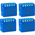 Shelly Plus 1 Mini Gen3 Economy Pack, Relay (Blue, Pack of 4)