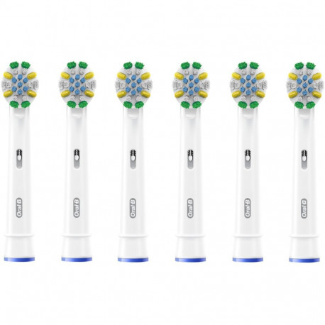 Oral-B Pro Tiefenreinigung Aufsteckbürsten 6er-Pack (weiß)