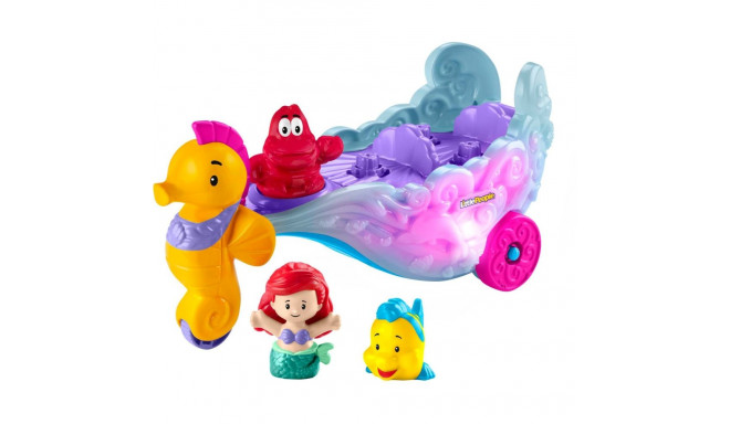 Fisher-Price Little People Disney Princess Ariel Sea Carriage Toy