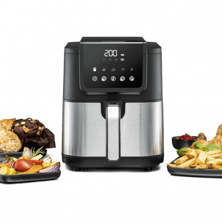 õhufritüür FRH 1500 XL 1500W korv 5l, must/roostevaba teras