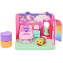 Spin Master Gabby's Dollhouse Deluxe Room Bedroom Toy Figure (with Cuddly Cat Pillow Cat Figure)