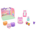 Spin Master Gabby's Dollhouse Deluxe Room Bedroom Toy Figure (with Cuddly Cat Pillow Cat Figure)