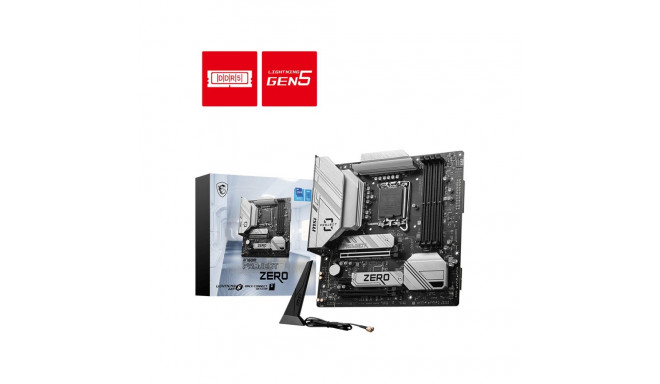 MSI B760M PROJECT ZERO - Socket 1700 - motherboard