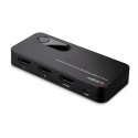 Lindy 2-Port HDMI Switch 2.1 8K60 HDR (black, bidirectional)
