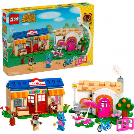 Animal Crossing komplekt 77050 Nooki pood ja Sophie maja
