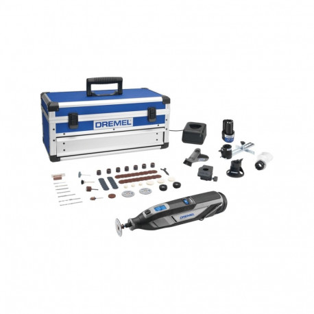 Dremel cordless multifunctional tool 8240-5/65, 12 volts (black/grey, Li-ion battery 2Ah, 65-piece a