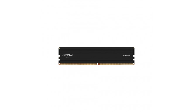 Crucial DDR5 - 24GB - 4800 - CL - 48, Single RAM (black, CP24G60C48U5, PRO)