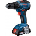 Bosch cordless drill / screwdriver GSR 18V-55 Professional solo, 18Volt (blue / black, without batte