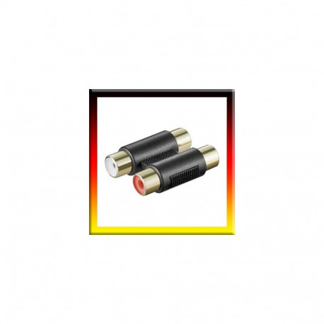 Adapter Cinch 2xKupplung2xKupplung