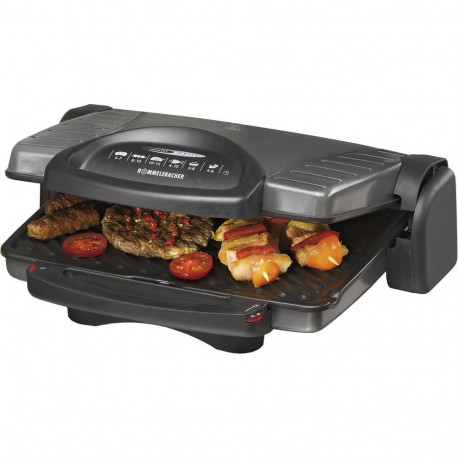 Kontaktgrill KG 1800 1800W, antratsiit/must