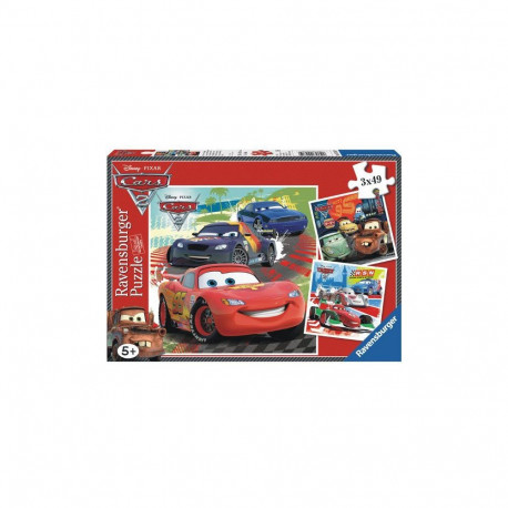 Ravensburger pusle 3x49 tk Autod 2
