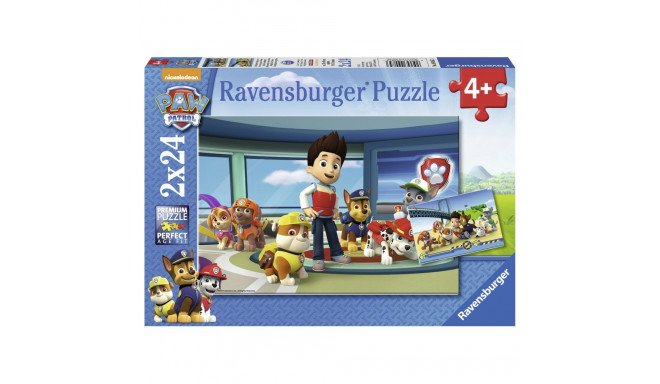 Ravensburger pusle 2x24 tk Käpapatrull
