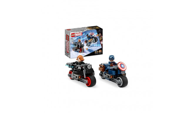 LEGO 76260 Black Widow & Captain America Motorcycles Constructor