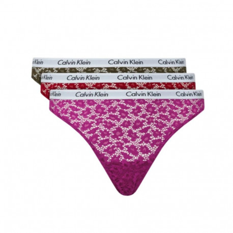 Calvin Klein Bikini 3Pk W 000QD3926E (XS)