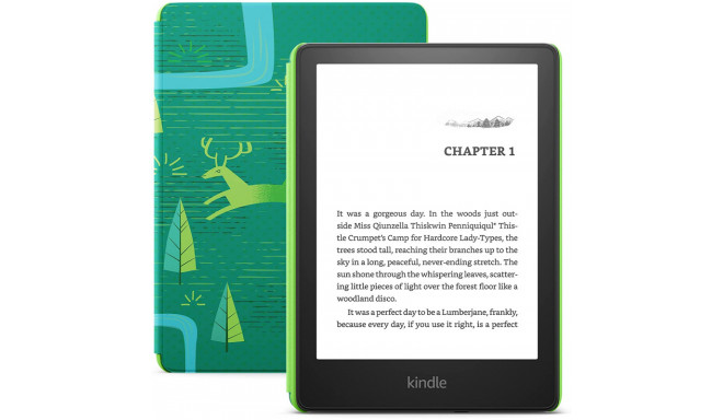 Amazon Kindle Paperwhite Kids 16GB 11th Gen, emerald forest