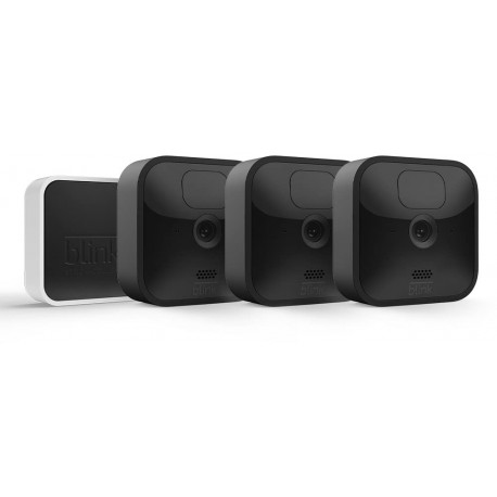 Amazon security camera Blink Outdoor (3 Camera), black