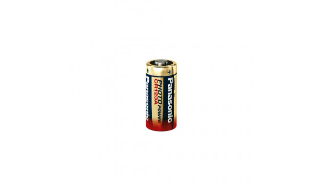 Panasonic CR123A CR123 DL123A CR123A CR123R K123LA EL123A CR17345 Liitiumvõimsus 3V 1550mA