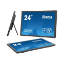 IIYAMA T2455MSC-B1 24inch IPS 1920x1080 Bonded PCAP 10P Touch Flat Bezel Free Glass Front 350cd/m2 H