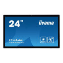 IIYAMA T2455MSC-B1 24inch IPS 1920x1080 Bonded PCAP 10P Touch Flat Bezel Free Glass Front 350cd/m2 H