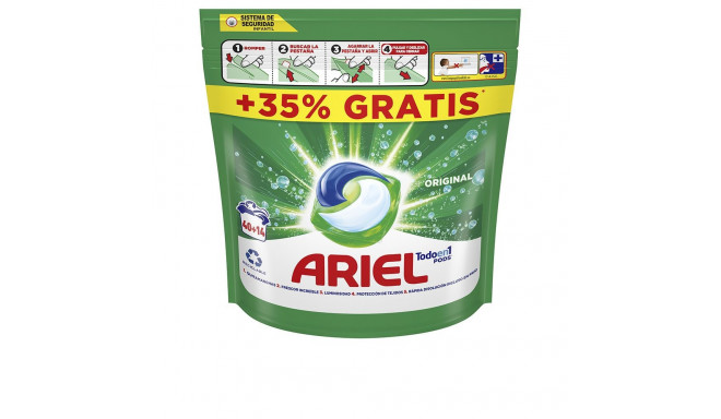 ARIEL PODS ORIGINAL 3en1 detergente 54 cápsulas