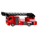 SIKU SUPER MAN fire brigade turntable ladder, model vehicle (red)