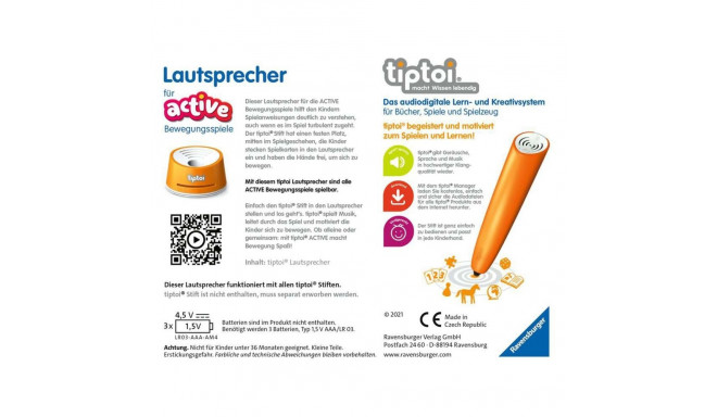 tiptoi ACTIVE Lautsprecher (orange/weiß)