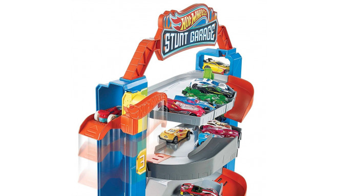Hot Wheels City Stunt Garage Playset, Play Building