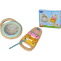 Eichhorn Peppa Pig Wooden Music Set Musical Instrument (2 Pieces)