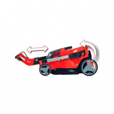 Professional Akku-Rasenmäher RASARRO 36/40, 36Volt (2x18V) (rot/schwarz, 2x Li-Ionen Akku 4,0Ah)