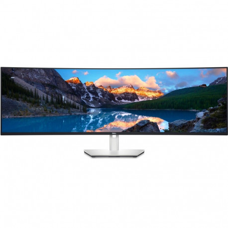UltraSharp monitor U4924DW 124.5cm (49 Zoll) 5K Dual QHD IPS kaardus DisplayPort HDMI, hõbe/must