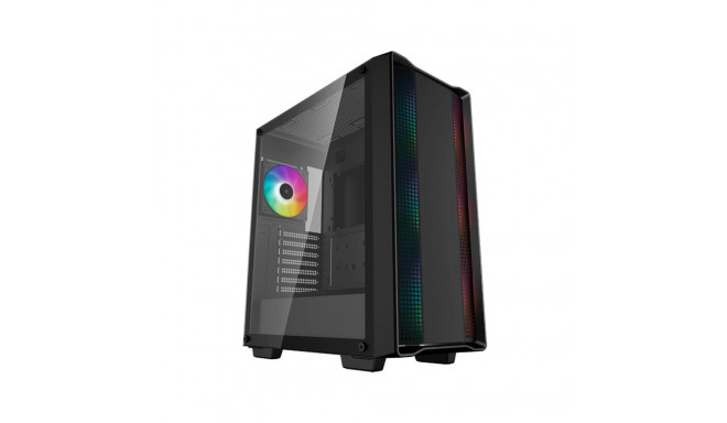 DeepCool CC560 ARGB V2, tower case (black, tempered glass)