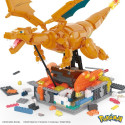 Mattel MEGA Pokémon Motion Charizard movable building set, construction toy