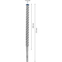 Bosch Expert hammer drill SDS-plus-7X, 17mm (working length 250mm)