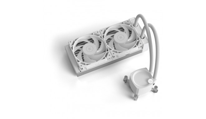 EKWB EK-Nucleus AIO CR240 Lux D-RGB - White, water cooling (white)