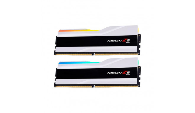 G.Skill DDR5 - 64GB - 6000 - CL - 30 (2x 32 GB) dual kit, RAM (white, F5-6000J3040G32GX2-TZ5RW, Trid